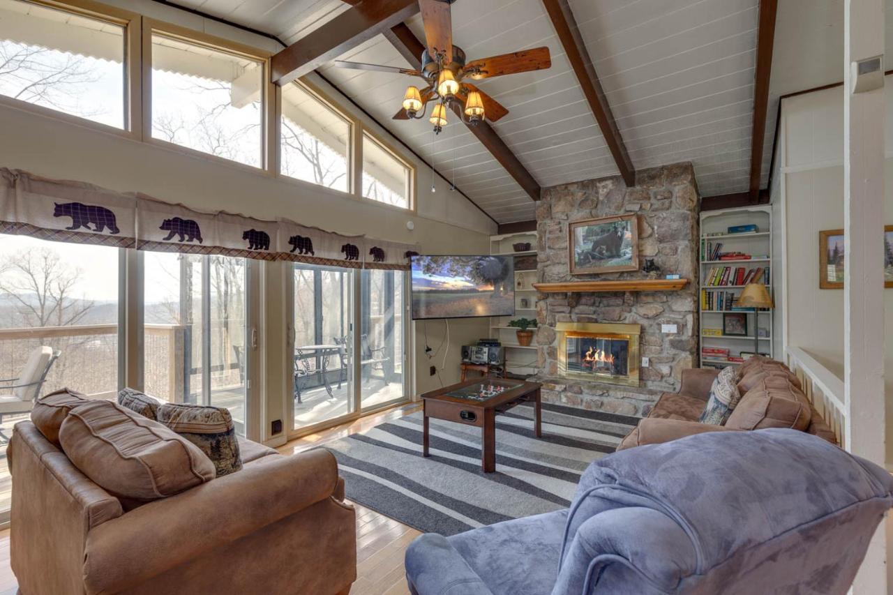 Bear View Chalet, 3 Bedroom, Pool, Pets, Arcades, Wifi, Hot Tub, Sleeps 12 Gatlinburg Exteriör bild